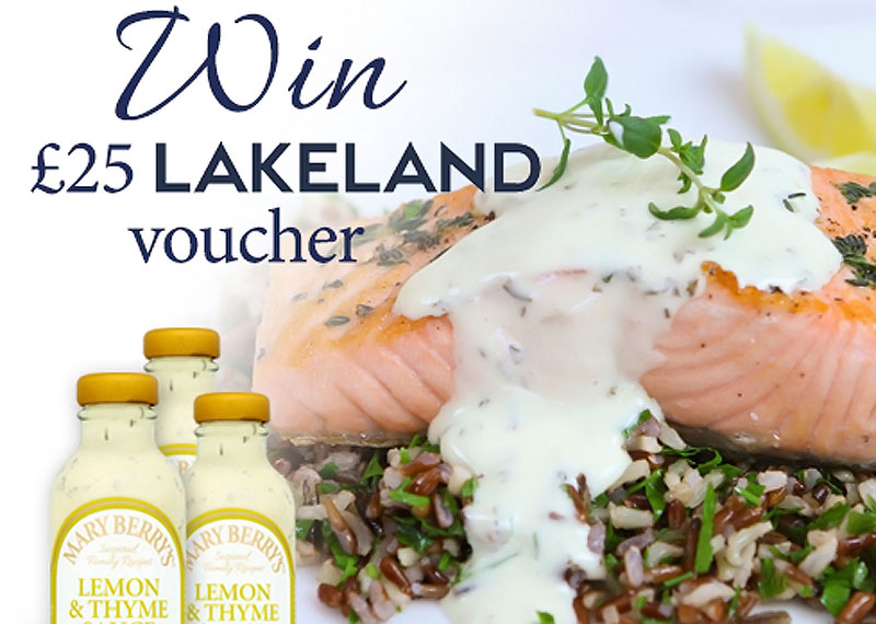 Mary Berry’s Foods Lakeland Giveaway